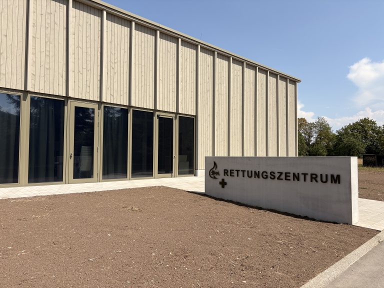 Neubau Rettungszentrum Ammerbuch-Altingen in Holzbauweise